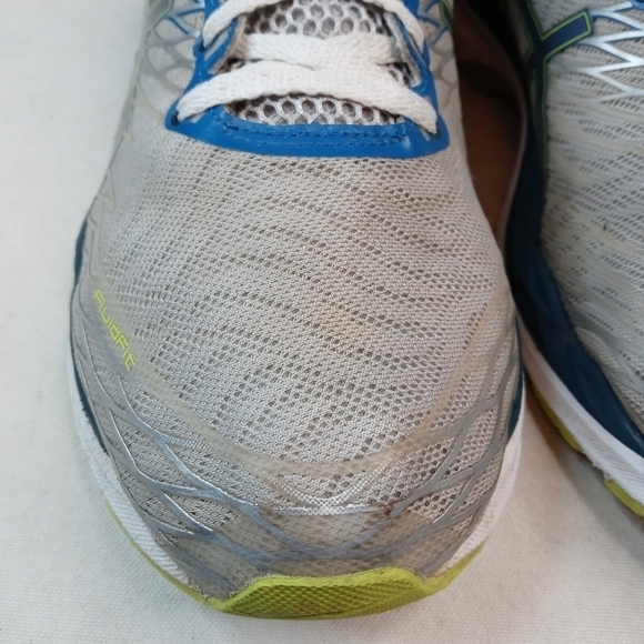 Asics Gel-Nimbus 18 Mens Size 14 Blue grey Lace Up main image 4